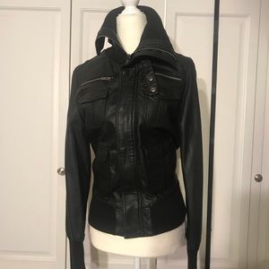 Leather jacket